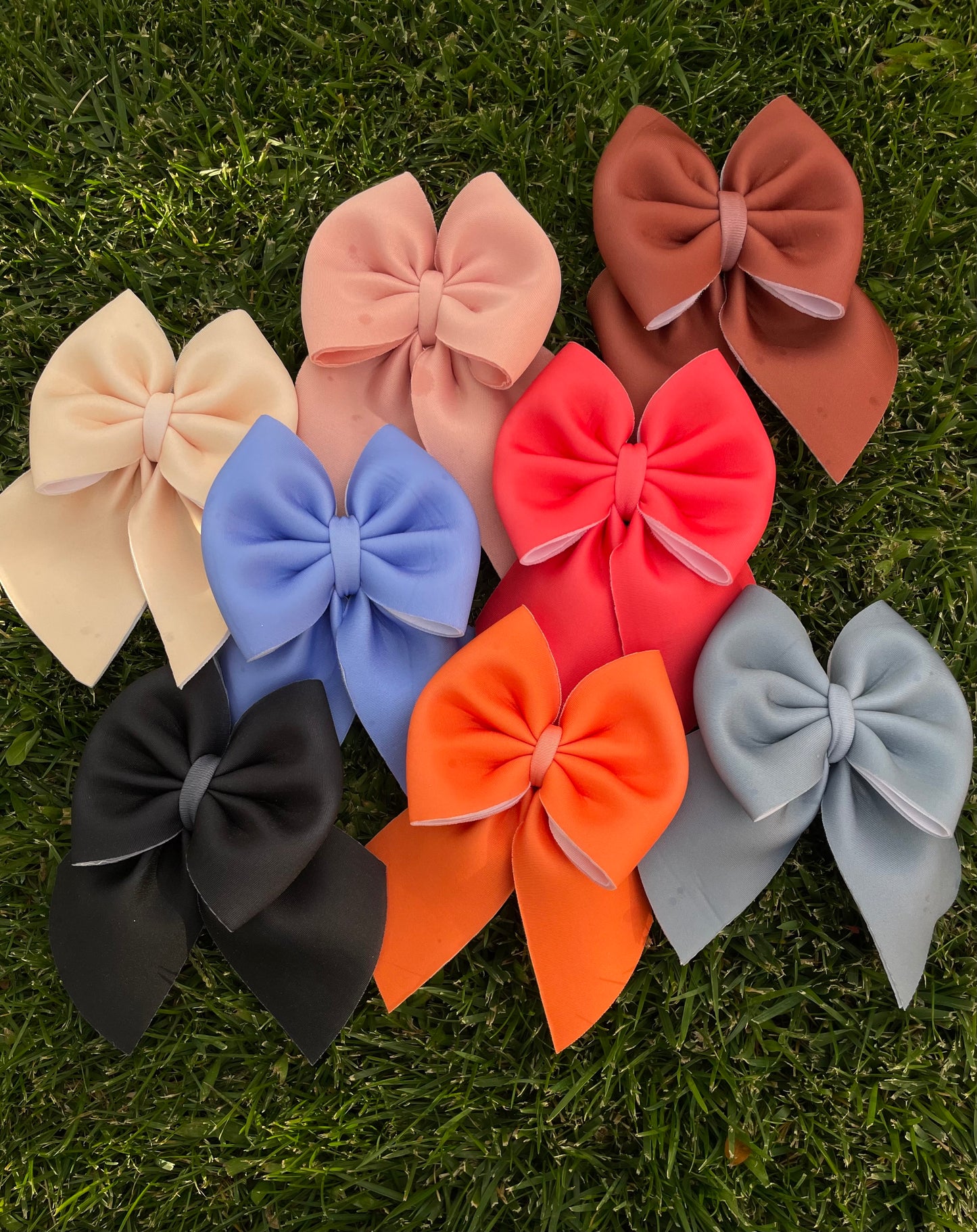 4” Puff Sailor Bow (Solid Colors)